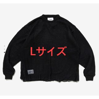 ダブルタップス(W)taps)の23aw wtaps OBSVR SWEATER 黒　L(ニット/セーター)