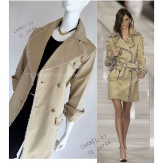 シャネル トレンチコート(レディース)の通販 50点 | CHANELの シャネル トレンチコート(レディース)の通販 50点 | CHANELの