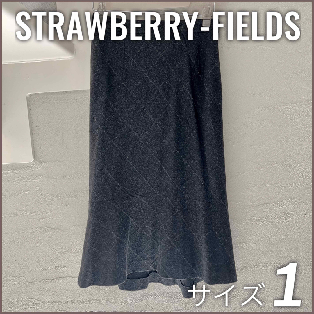 STRAWBERRY-FIELDS(ストロベリーフィールズ)のUSED使用品 STRAWBERRY-FIELDSストロベリーフィールズスカート レディースのスカート(ひざ丈スカート)の商品写真