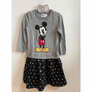 ギャップ(GAP)のGAP Disney ミッキーワンピース 110cm(ワンピース)