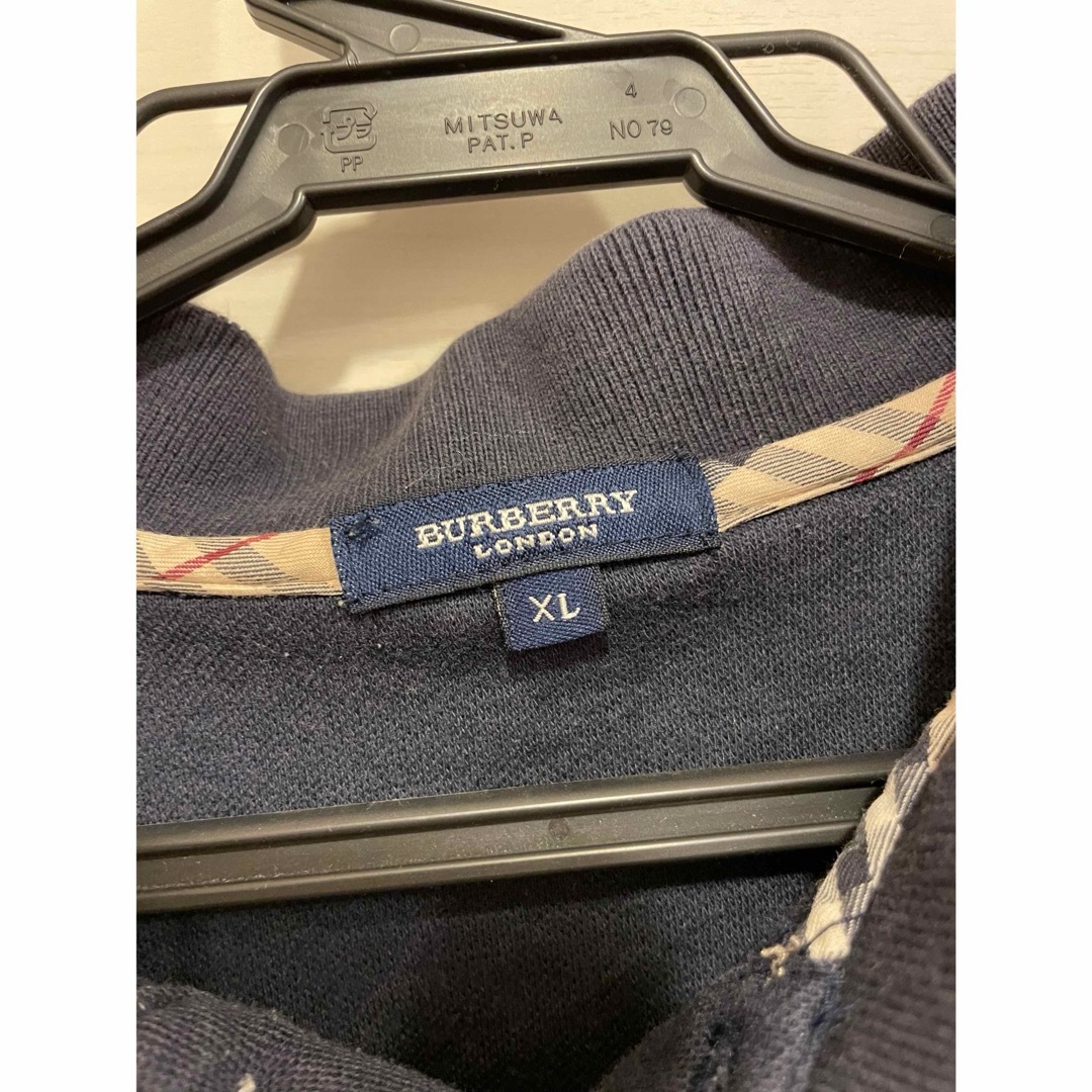 BURBERRY(バーバリー)のBurberry トレーナー　ポロシャツ　古着 メンズのトップス(ポロシャツ)の商品写真