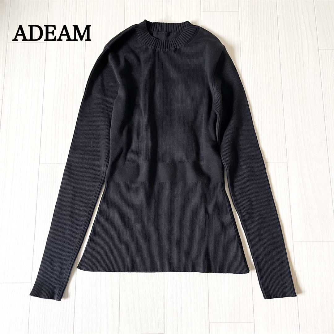 ADEAM カシミヤ100 極美品 ニット 0 S