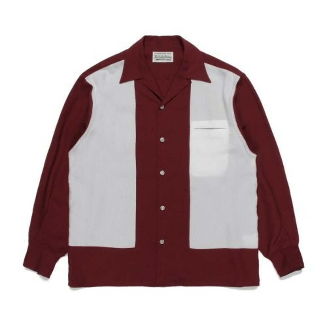 ワコマリア TWO-TONE 50'S SHIRT L/S(TYPE-4)