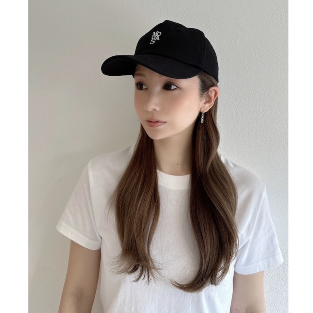 POLO RALPH LAUREN(ポロラルフローレン)の■引越しSALE■MOCOA‘S ONE POINT CAP 黒キャップ レディースの帽子(キャップ)の商品写真