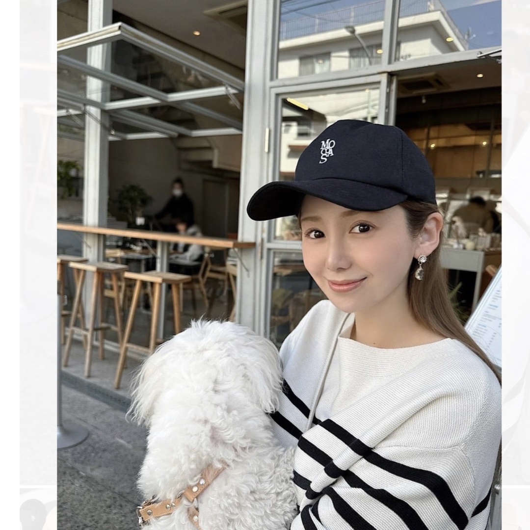 POLO RALPH LAUREN(ポロラルフローレン)の■引越しSALE■MOCOA‘S ONE POINT CAP 黒キャップ レディースの帽子(キャップ)の商品写真