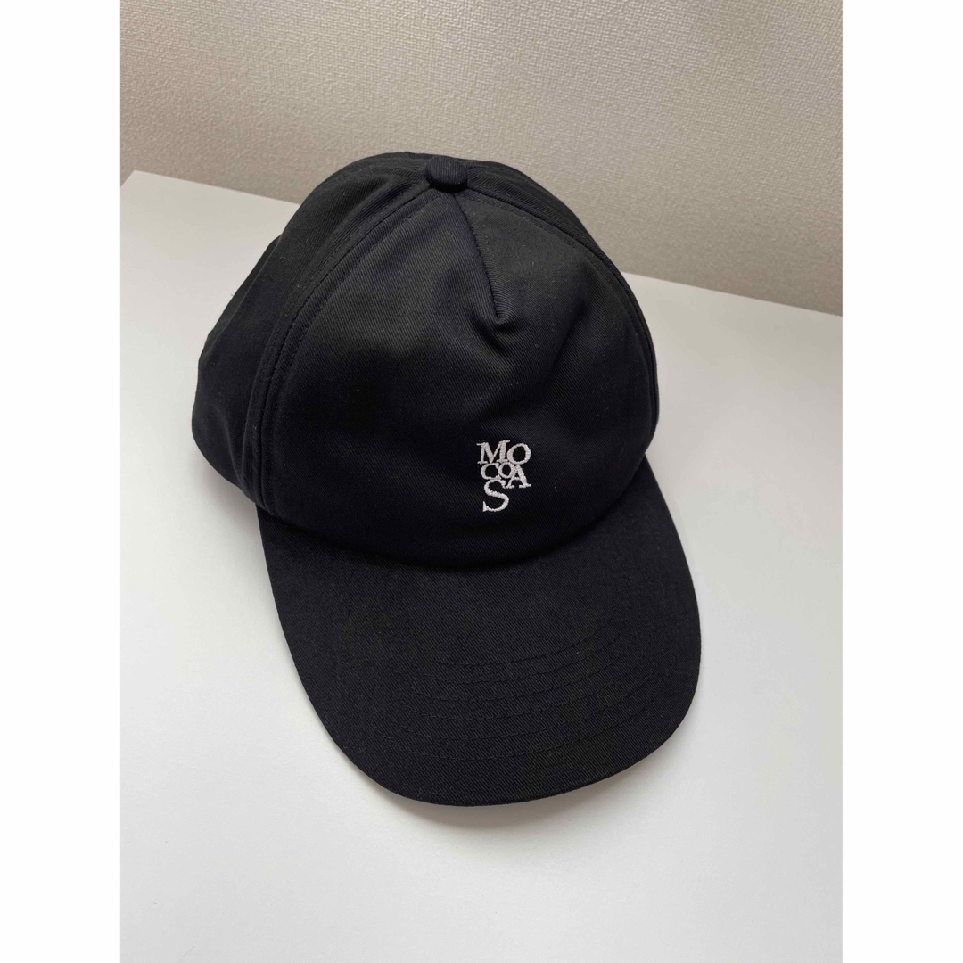 POLO RALPH LAUREN(ポロラルフローレン)の■引越しSALE■MOCOA‘S ONE POINT CAP 黒キャップ レディースの帽子(キャップ)の商品写真