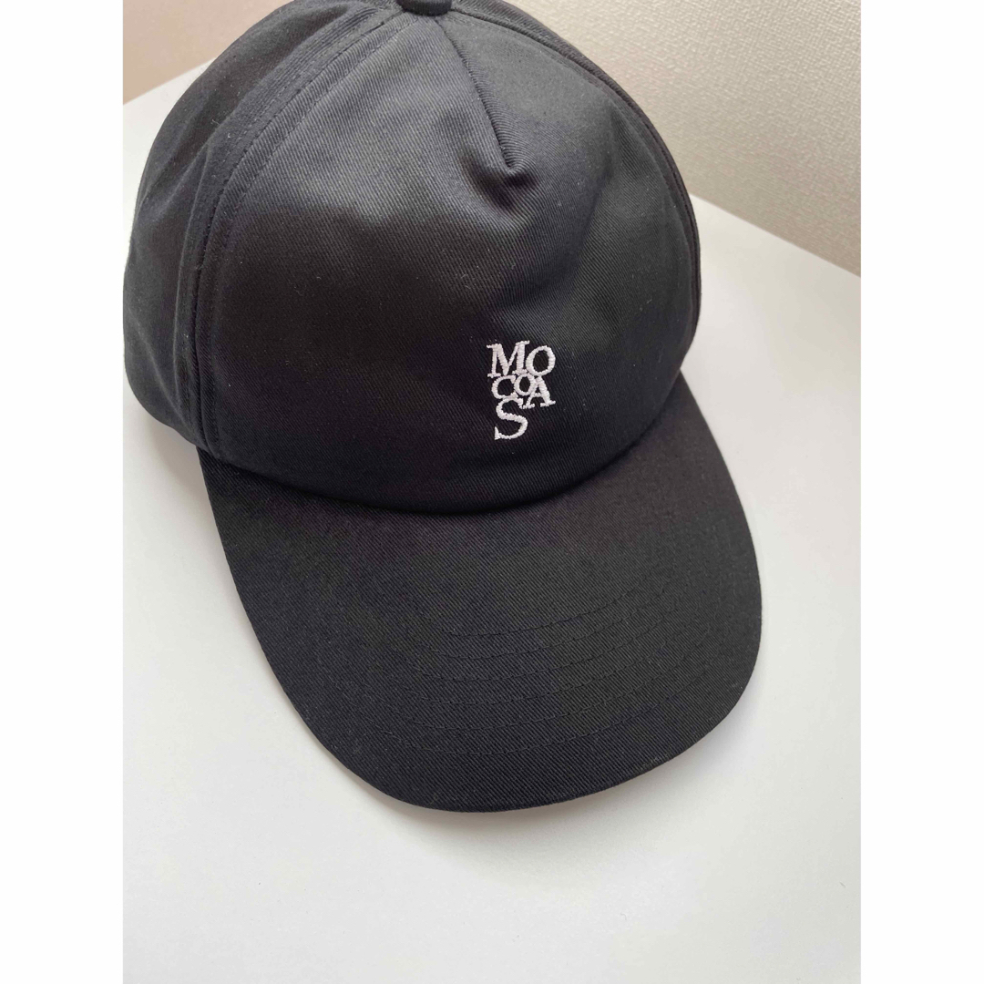 POLO RALPH LAUREN(ポロラルフローレン)の■引越しSALE■MOCOA‘S ONE POINT CAP 黒キャップ レディースの帽子(キャップ)の商品写真