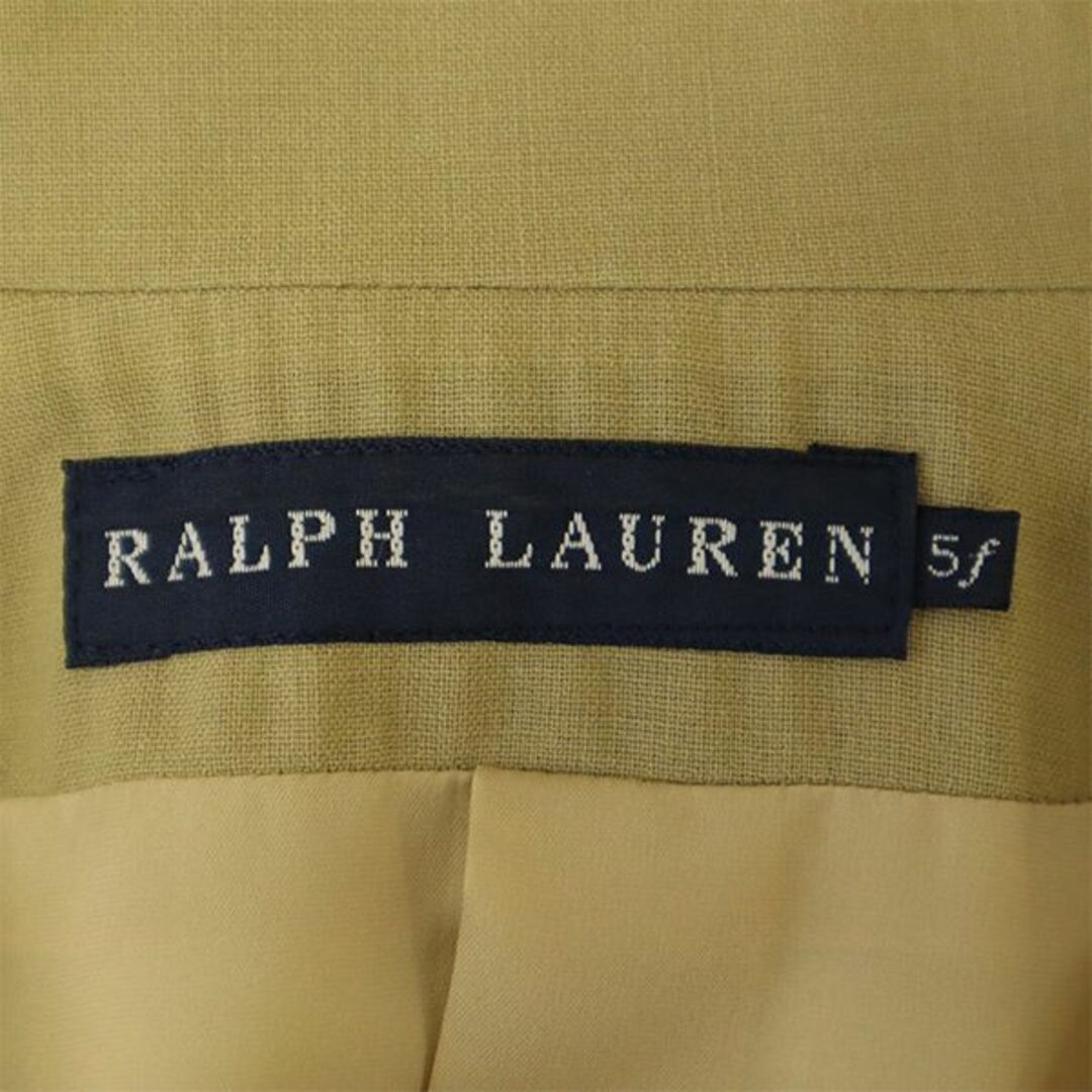 Ralph Lauren(ラルフローレン)のラルフローレン ウールブレンド テーラードジャケット 5f ベージュ RALPH LAUREN レディース 古着 【231112】 レディースのジャケット/アウター(テーラードジャケット)の商品写真