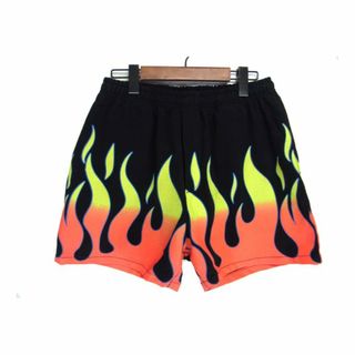 ギャラリーデプト GALLERY DEPT ■ 【 ZUMA SRT FLAME 】 フレイム プリント ショーツ パンツ n3964(ショートパンツ)
