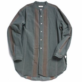 90s vintage ポリシャツ　長袖　柄シャツ　メンズ　4L 　個性派