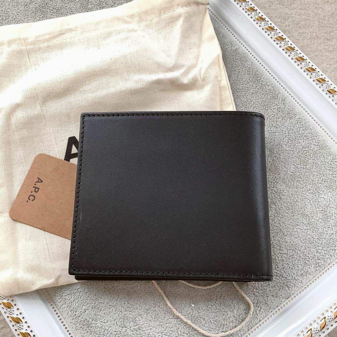 A.P.C - 新品☆A.P.C.二つ折り財布 ALY スムースレザー 小銭入れ A.P.C - 新品☆A.P.C.二つ折り財布 ALY スムースレザー 小銭入れ