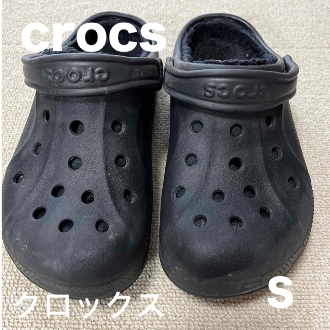 crocs(クロックス)のクロックス　もこもこサンダル キッズ/ベビー/マタニティのキッズ靴/シューズ(15cm~)(サンダル)の商品写真