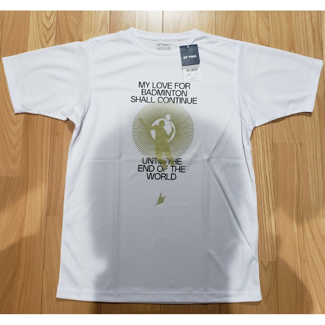 YONEX(ヨネックス)のYONEX 限定 リンダンモデル 記念Ｔシャツ(Lサイズ)　ヨネックス スポーツ/アウトドアのスポーツ/アウトドア その他(バドミントン)の商品写真