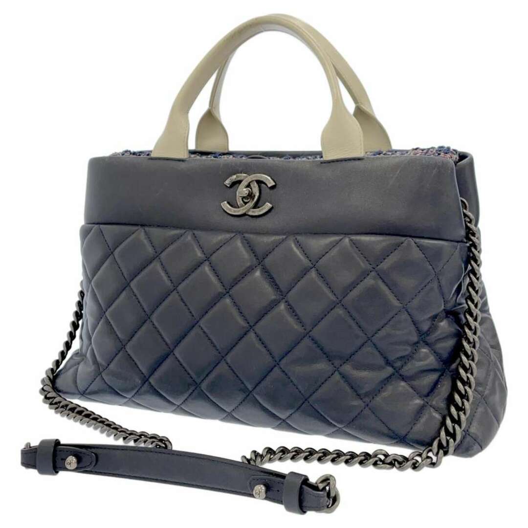 ハンドバッグシャネル ハンドバッグ マトラッセ ココマーク ラムスキン A93270 CHANEL 2wayショルダーバッグ