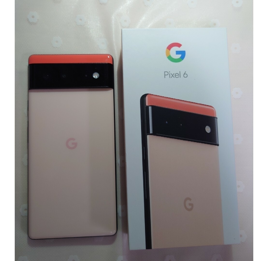 Google Pixel6 Kinda Coral 新品未開封