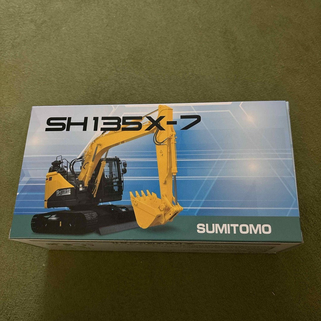 住友建機 ショベルカーミニチュア SH135X-7 1/50スケールモデルの通販