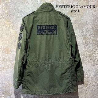 ヒステリックグラマー(HYSTERIC GLAMOUR)のHYSTERIC GLAMOUR ヒステリックグラマー フィールドジャケット(ミリタリージャケット)