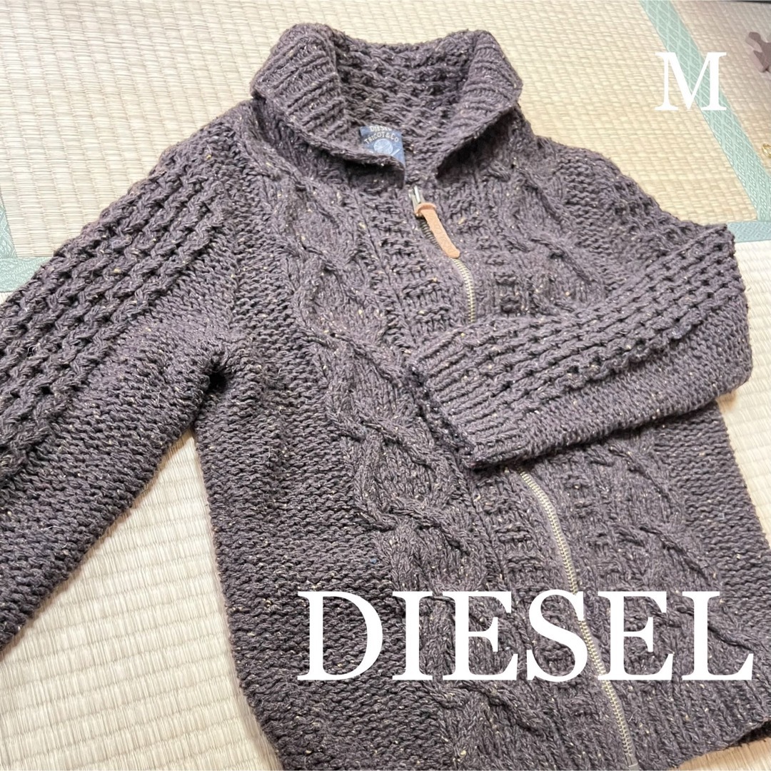 DIESEL - ディーゼル DIESEL メンズジップセーター Mサイズの通販 by ...