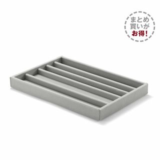 ムジルシリョウヒン(MUJI (無印良品))の無印良品 アクリルケース専用ベロアケースネックレス用(小物入れ)