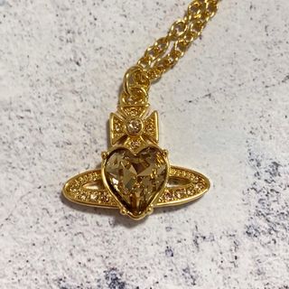 ヴィヴィアンウエストウッド(Vivienne Westwood)のヴィヴィアン　ARIELLAネックレス　ゴールド(ネックレス)