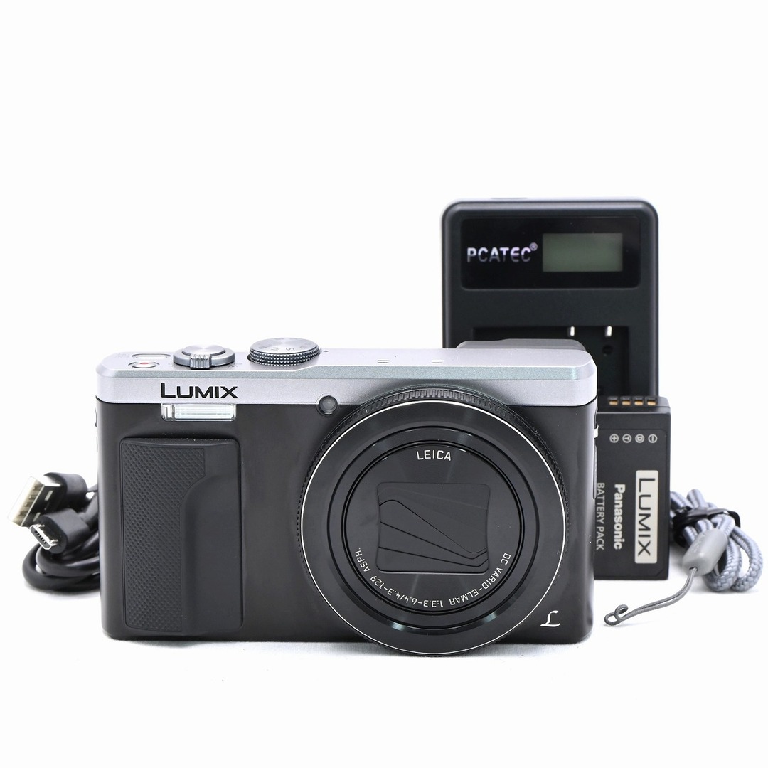 Panasonic(パナソニック)のPanasonic DMC-TZ85 シルバー スマホ/家電/カメラのカメラ(コンパクトデジタルカメラ)の商品写真