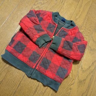 ベビーギャップ(babyGAP)のbabyGap　赤チェックのジャケット　90cm(ジャケット/上着)