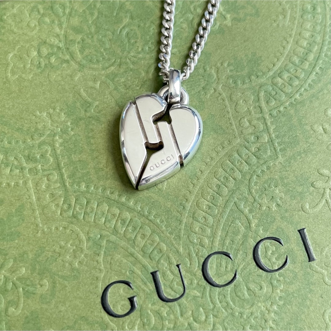 Gucci - GUCCI ノットハート ネックレスの+inforsante.fr