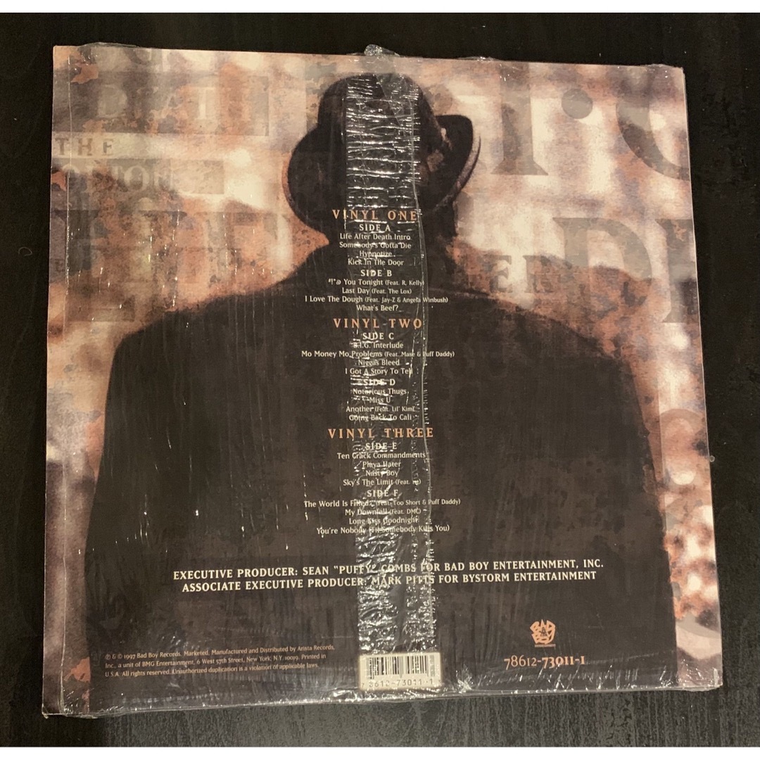 名盤‼︎【レコード】ノトーリアスBIG/LIFE AFTER DEATH 3LP 名盤‼︎【レコード】ノトーリアスBIG/LIFE AFTER DEATH 3LP