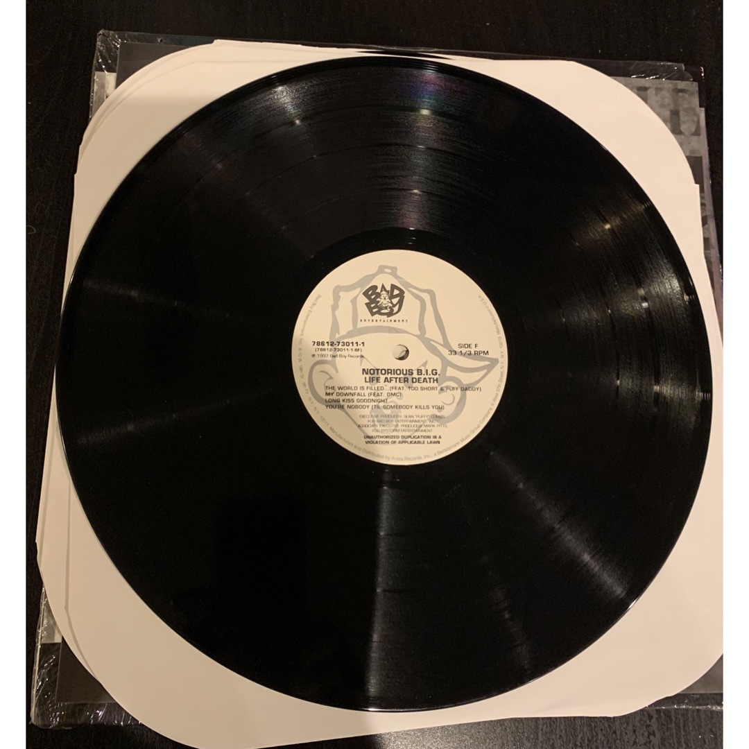 名盤‼︎【レコード】ノトーリアスBIG/LIFE AFTER DEATH 3LP 名盤‼︎【レコード】ノトーリアスBIG/LIFE AFTER DEATH 3LP