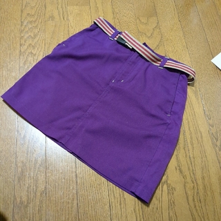 コロンビア(Columbia)のコロンビア　紫スカート　Sサイズ(ミニスカート)