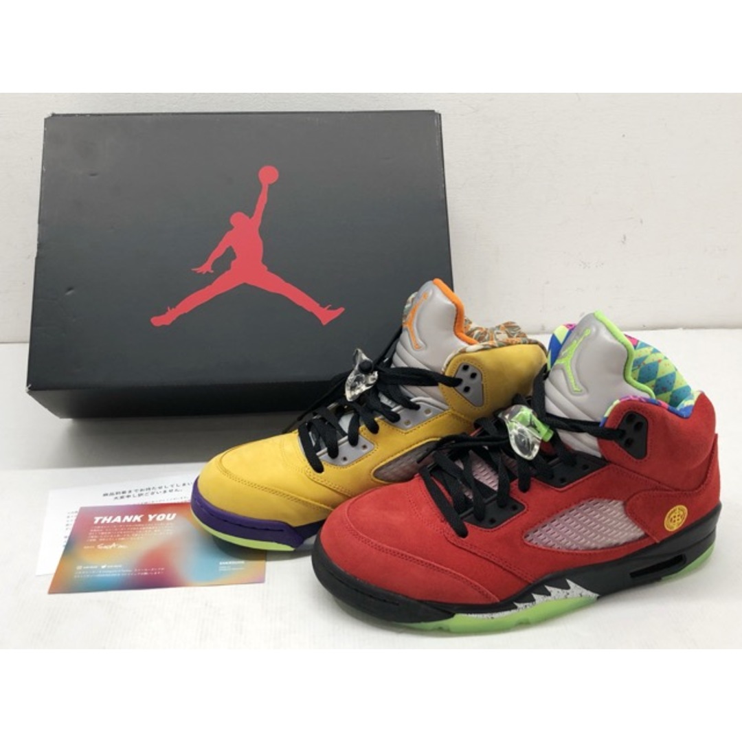 ナイキ  AIR JORDAN 5 RETRO SE WHAT THE CZ5725-700 エアジョーダン5ワットザスニーカー メンズ 26cm