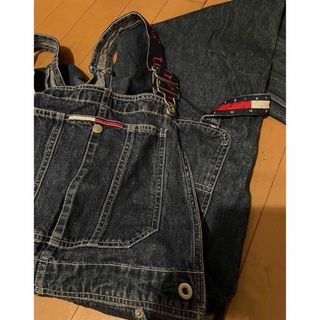 トミーヒルフィガー(TOMMY HILFIGER)のトミーヒルフュガー　オーバーオール　サロペット　サイズM相当(サロペット/オーバーオール)