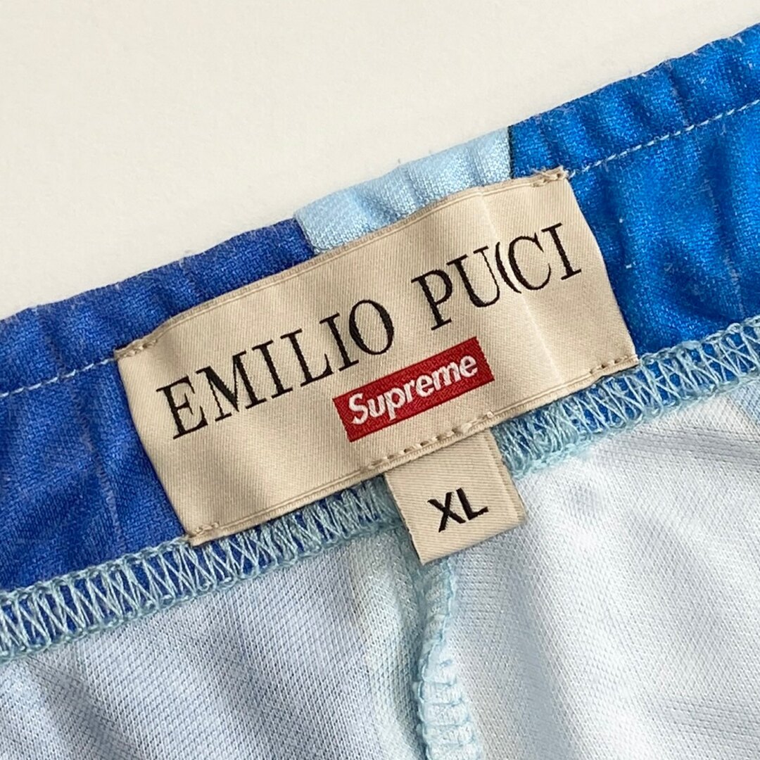 Supreme(シュプリーム)の73k12 Supreme シュプリーム EMILIO PUCCO エミリオプッチ 21SS ショートパンツ XL ブルー ストリート スケーター メンズのパンツ(ショートパンツ)の商品写真