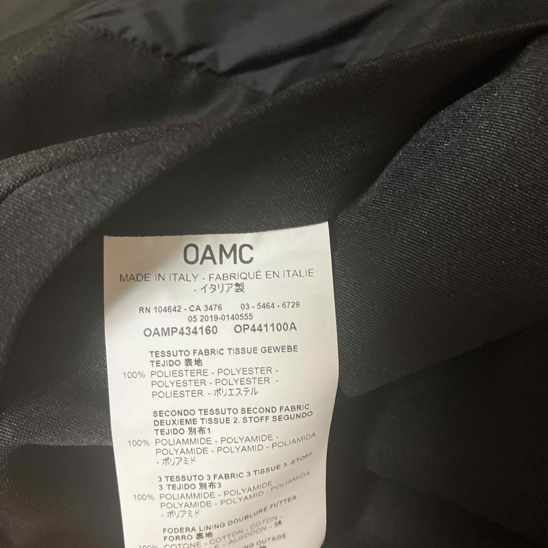 OAMC(オーエーエムシー)のOAMC 19AW TUSK COAT M メンズのジャケット/アウター(モッズコート)の商品写真