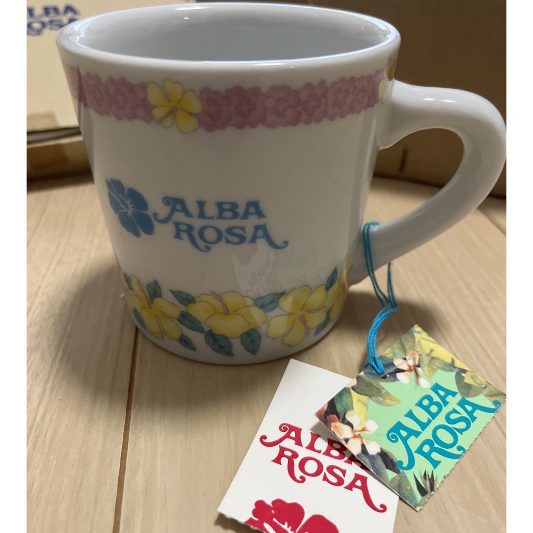 ALBA ROSA(アルバローザ)の新品　タグ付　アルバローザ　マグカップ インテリア/住まい/日用品のキッチン/食器(グラス/カップ)の商品写真