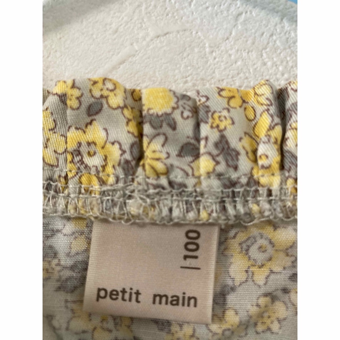 petit main(プティマイン)のプチマイン　ワンピース１００センチ キッズ/ベビー/マタニティのキッズ服女の子用(90cm~)(ワンピース)の商品写真