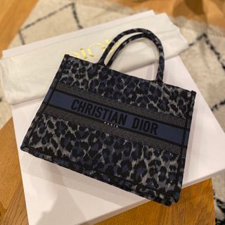 ディオール(Dior)の【新品】ディオール ブックトート ミディアム レオパード(トートバッグ)