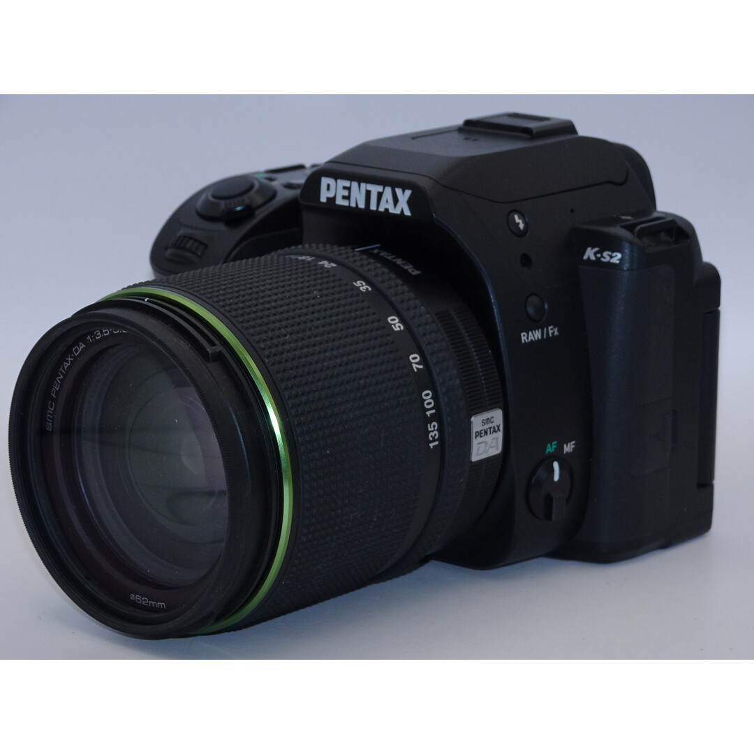 【外観特上級】PENTAX デジタル一眼レフ PENTAX K-S2 DA18-135mmWRレンズキット (ブラック) PENTAX K-S2 DA18-135mmWRKIT (BLACK) 11590