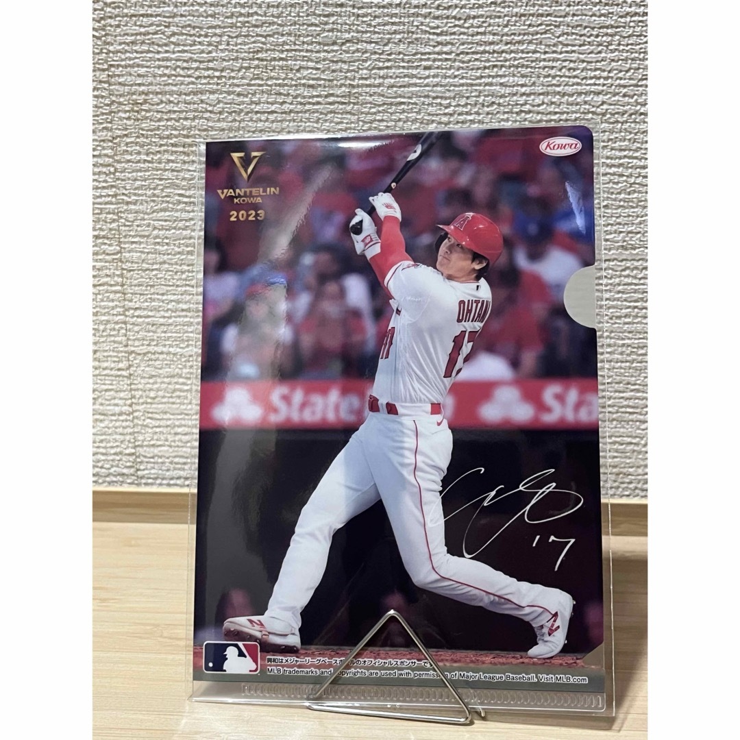 大谷翔平　ミニクリアファイル（バンテリンのおまけ） エンタメ/ホビーのアニメグッズ(クリアファイル)の商品写真