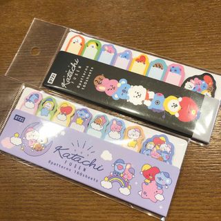 ビーティーイシビル(BT21)のBT21ロング付箋 107264 107265(ノート/メモ帳/ふせん)