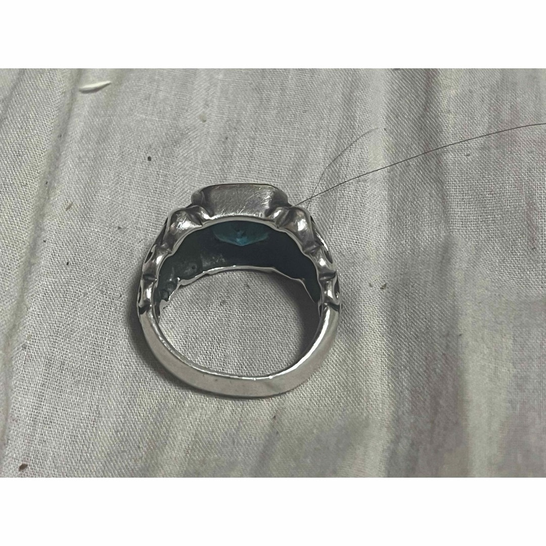 キュービックジルコニアシルバーリング メンズのアクセサリー(リング(指輪))の商品写真
