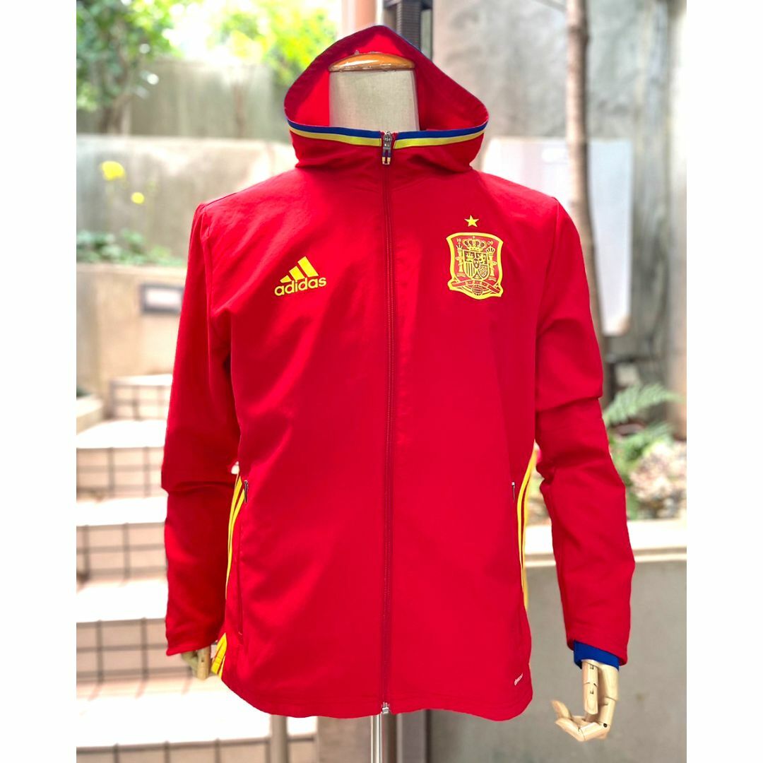 adidas - ほぼ新品☆レア!クール!スペインサッカー連盟ジャージ【adidas】送料 adidas - ほぼ新品☆レア!クール!スペインサッカー連盟ジャージ【adidas】送料
