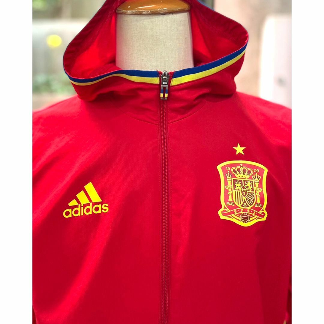adidas - ほぼ新品☆レア!クール!スペインサッカー連盟ジャージ【adidas】送料 adidas - ほぼ新品☆レア!クール!スペインサッカー連盟ジャージ【adidas】送料