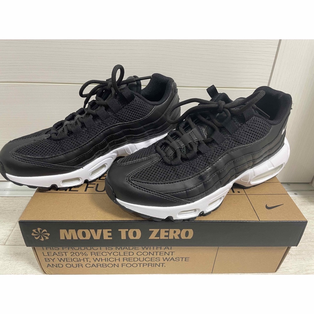 ナイキ レディース 25センチ AIR MAX 95 スニーカー ブラック