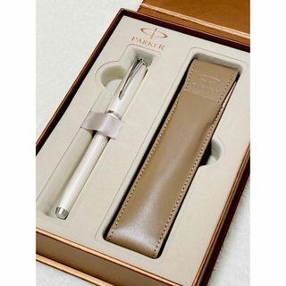 パーカー(Parker)の【☆新品未使用】PARKER パーカー 万年筆 アーバンプレミアム パールメタル(ペン/マーカー)