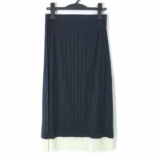 PLEATS PLEASEプリーツプリーズ 変形 フレア ロング スカート