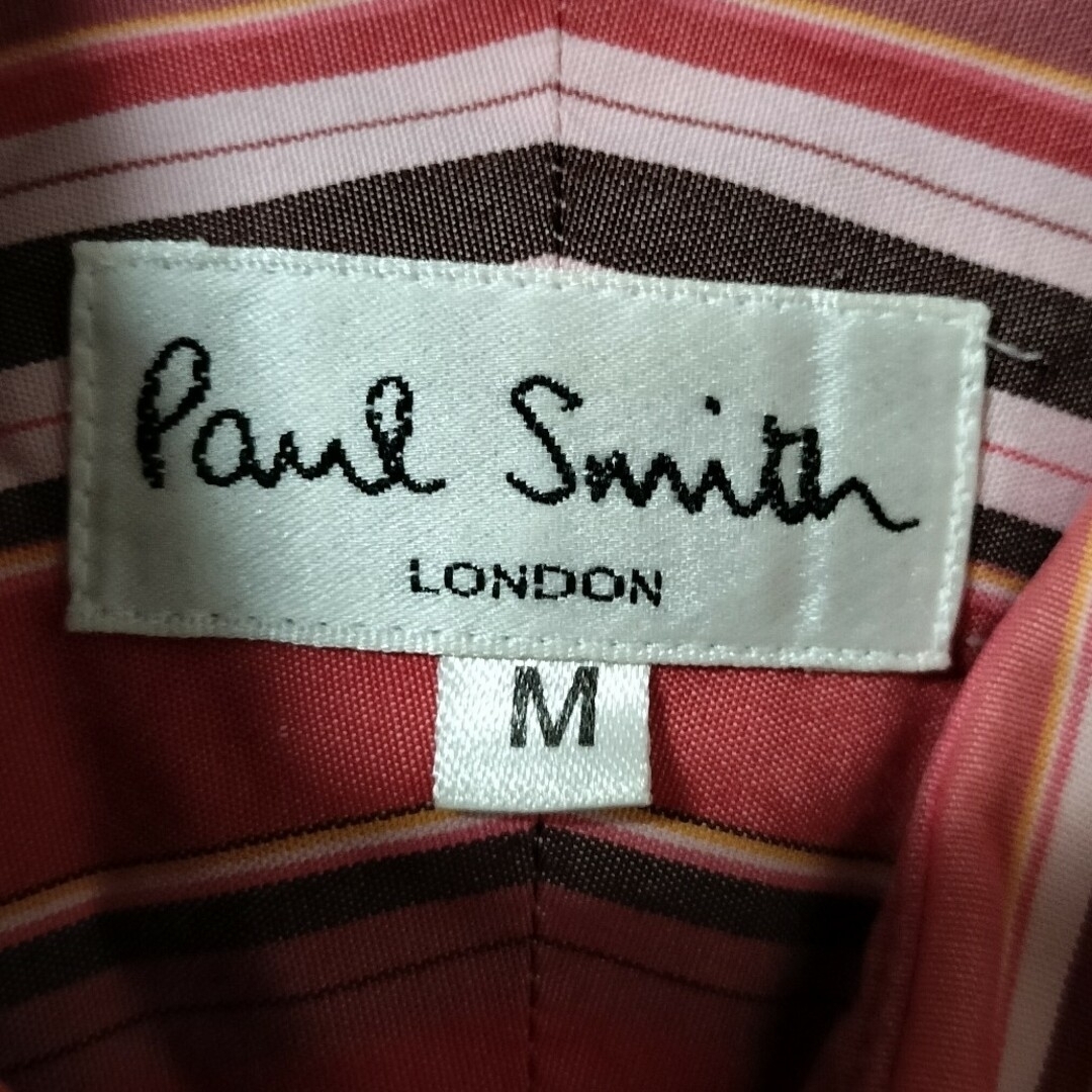 Paul Smith(ポールスミス)の赤マルチストライプ　ポールスミスシャツMサイズ メンズのトップス(シャツ)の商品写真