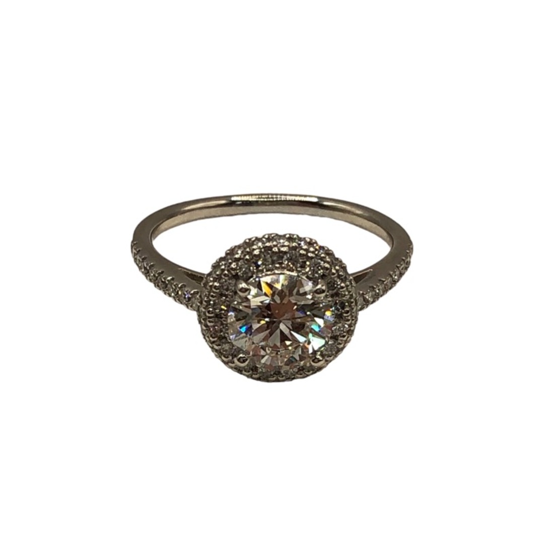 　ダイヤリング pt950 PT950/ダイヤモンド ジュエリー レディースのアクセサリー(リング(指輪))の商品写真