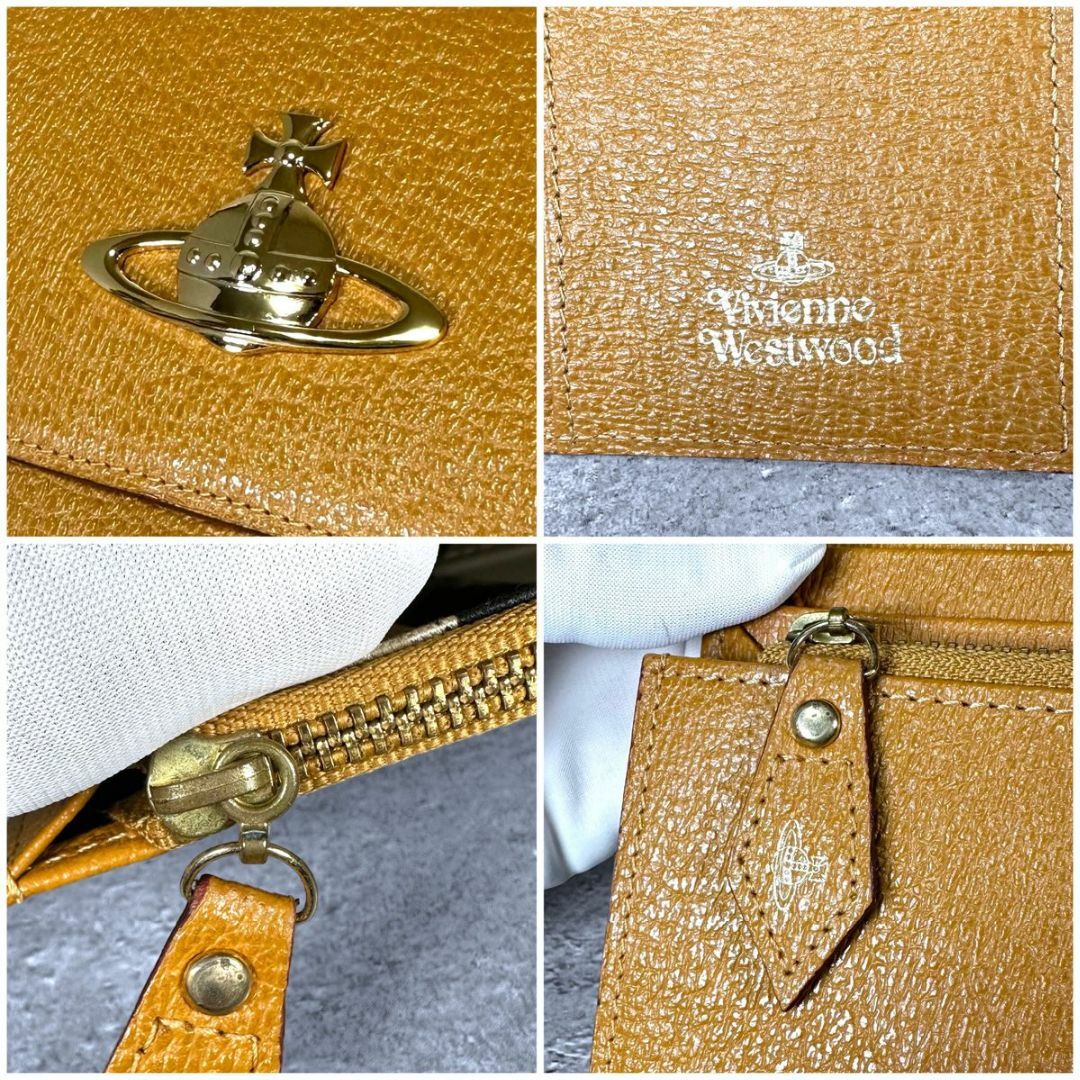 Vivienne Westwood(ヴィヴィアンウエストウッド)の【美品】ヴィヴィアンウエストウッド オーブ 長財布 カードホルダー セット レディースのファッション小物(財布)の商品写真