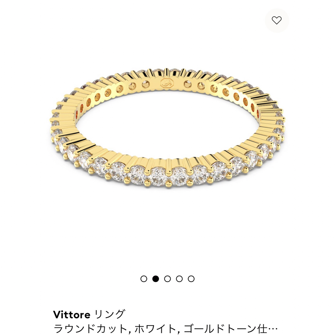 SWAROVSKI - スワロフスキー ヴィットーレ リングの通販 by mmmm's
